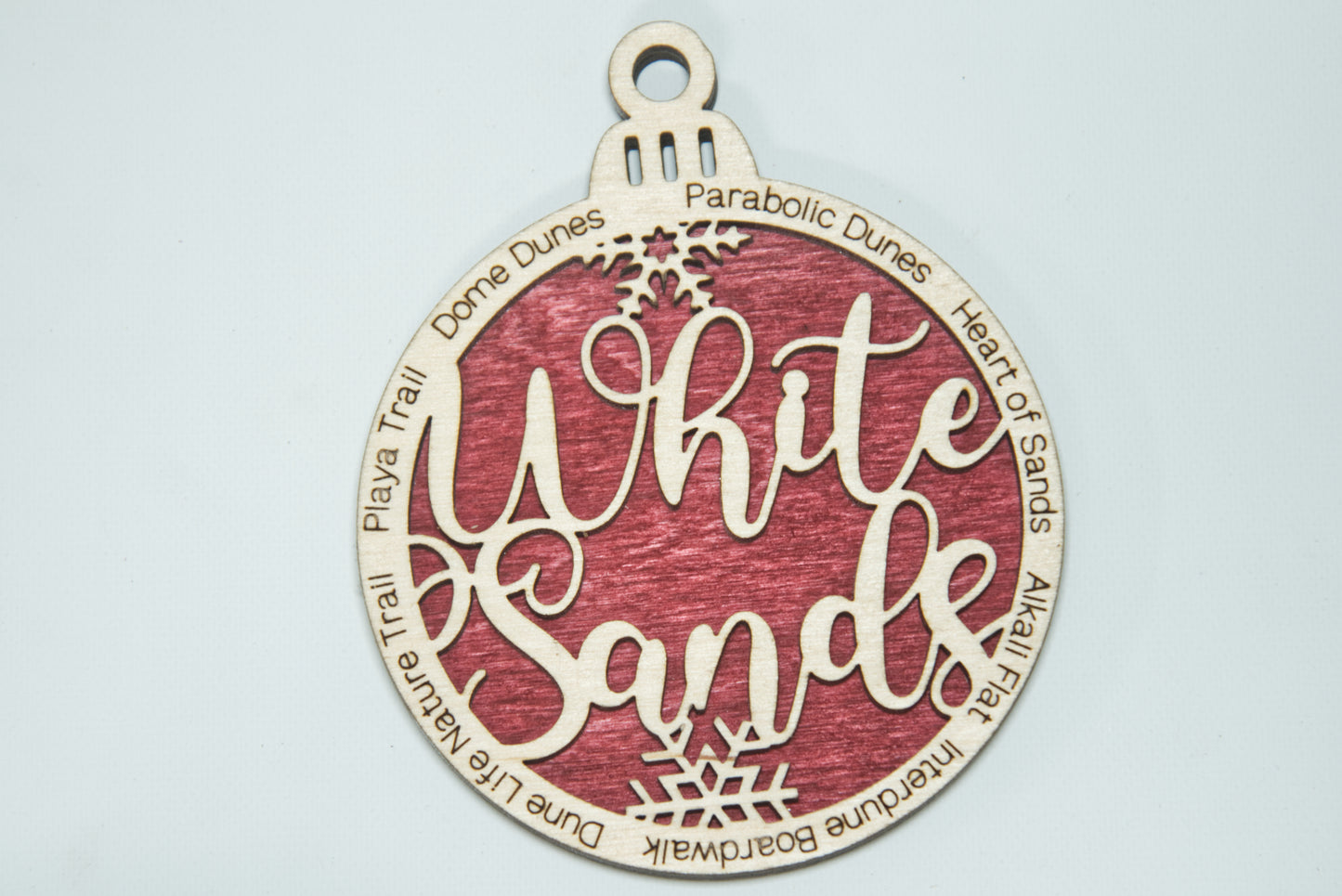 White Sands National Park Christmas Ornament