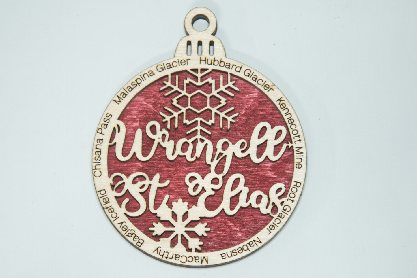 Wrangell - St. Elias National Park Christmas Ornament