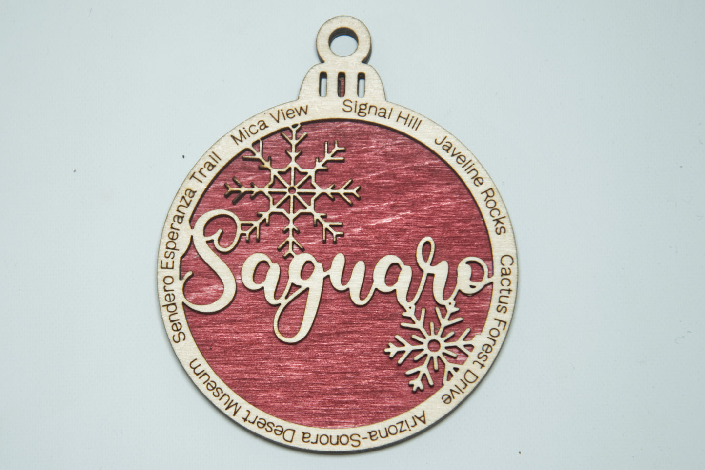 Saguaro National Park Christmas Ornament