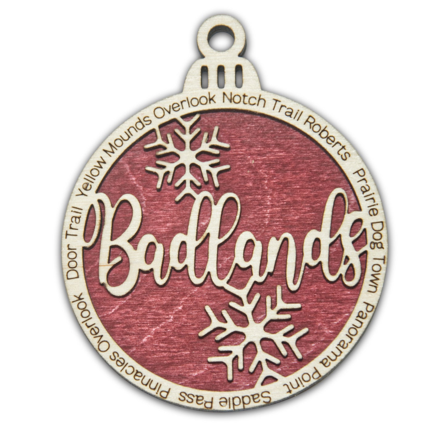 Badlands National Park Christmas Ornament