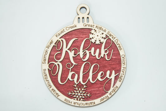 Kobuk Valley National Park Christmas Ornament