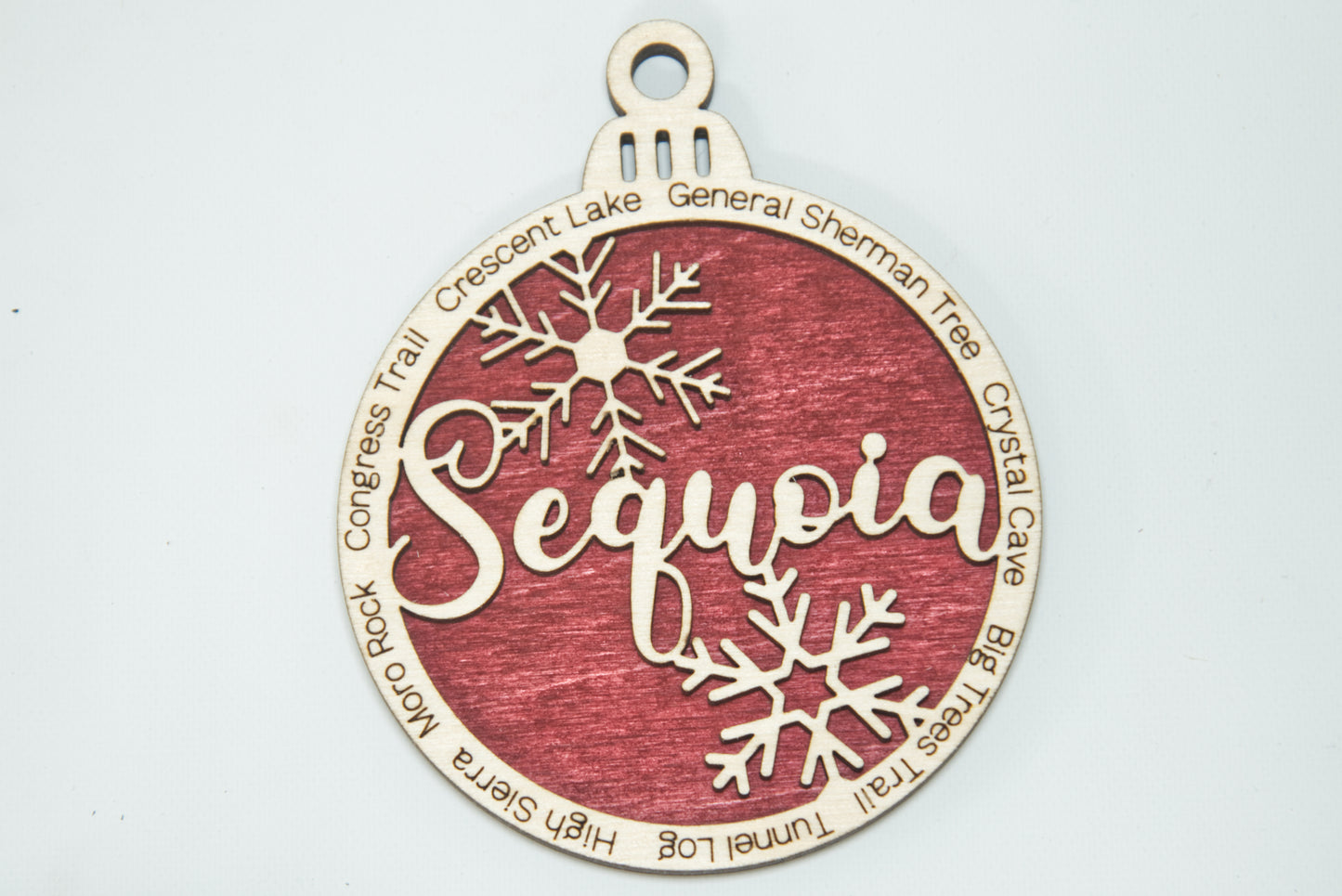 Sequoia National Park Christmas Ornament