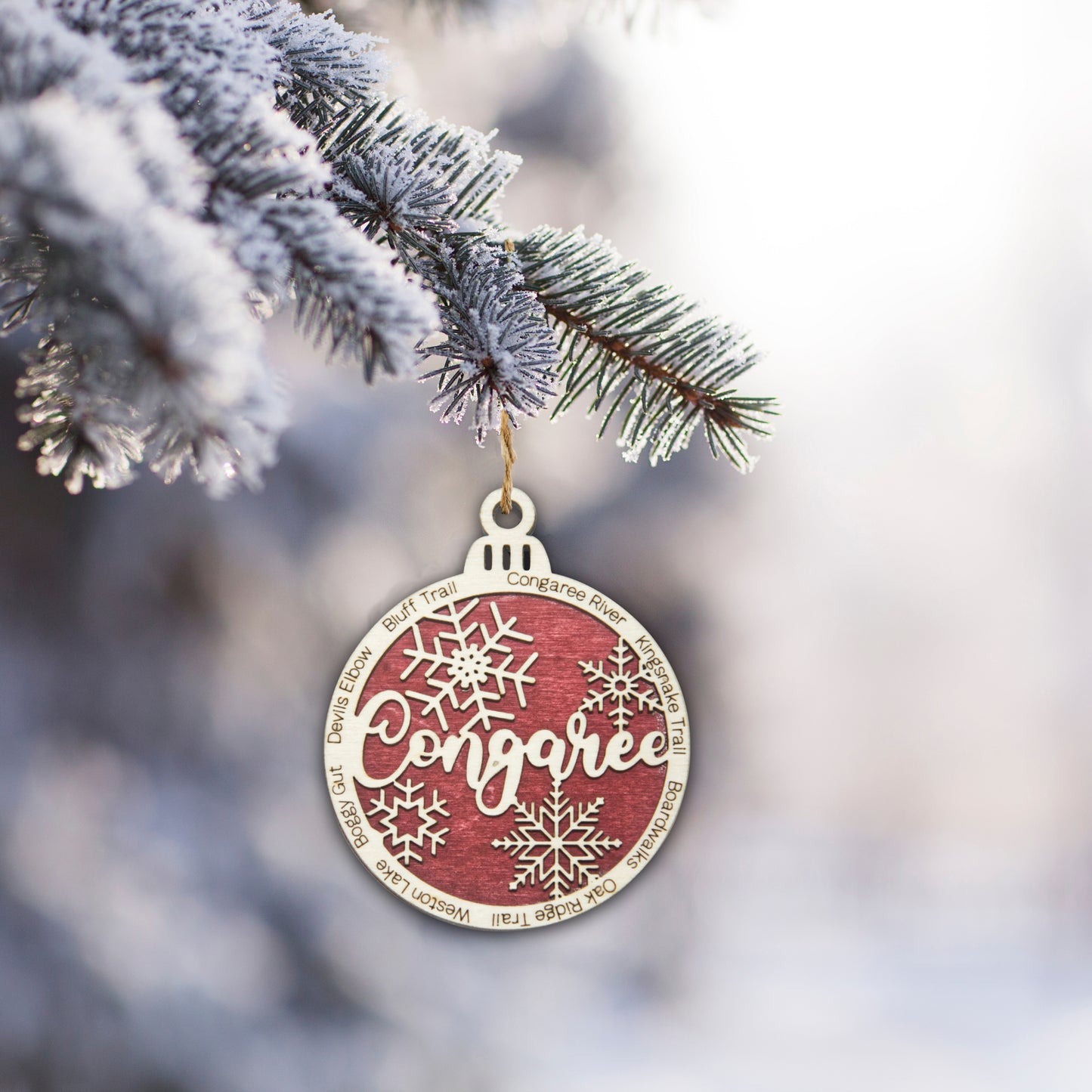 Congaree National Park Christmas Ornament