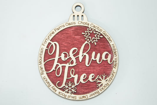 Joshua Tree National Park Christmas Ornament