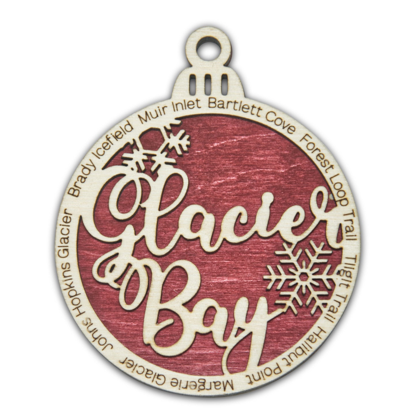 Glacier Bay National Park Christmas Ornament