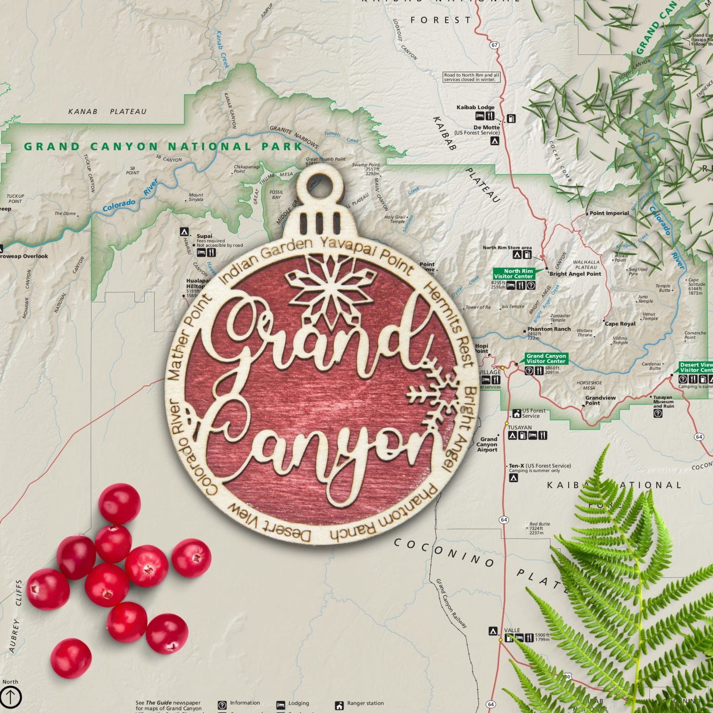 Grand Canyon National Park Christmas Ornament