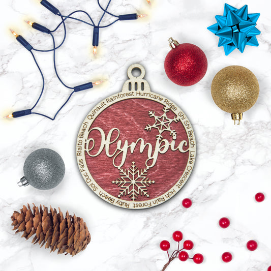 Olympic National Park Christmas Ornament